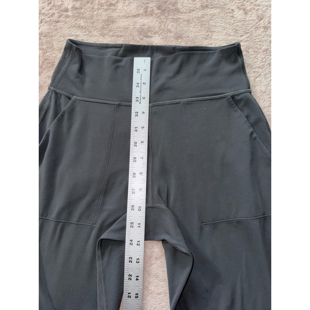 Lululemon Women's Pant High-Rise With Pockets Dark Gray Size 6 - Picture 7 of 9